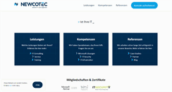 Desktop Screenshot of newcotec.com